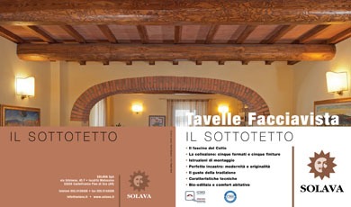 Nuova Brochure Tavelle Sottotetto a Vista Nuova Brochure Tavelle Sottotetto a Vista